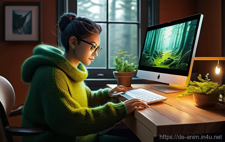 애니메이션 기획 관련 전공 과목 소개 - **Prompt:** A diverse group of young animation students, dressed in casual yet stylish attire, inten...